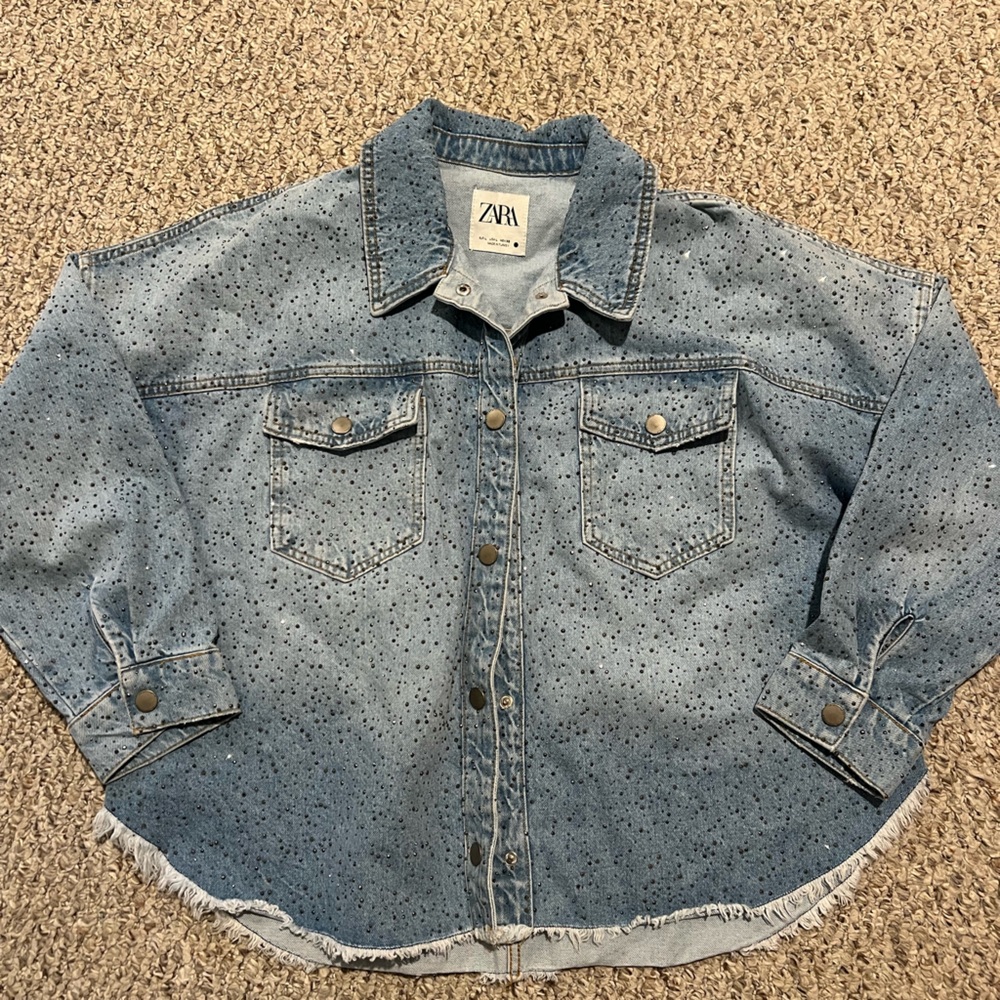 Zara rhinestone jacket